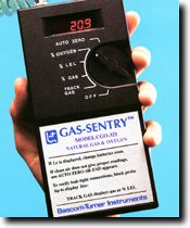 Oxygen,O2,Natural,Gas,Detector,Bascom,Turner,Gas-Sentry,CGO-321